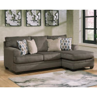 Signature Design by Ashley Dorsten Sofa Chaise, Recliner and Ottoman-Slate