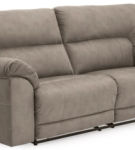 Benchcraft Cavalcade Power Reclining Sofa and Loveseat-Slate