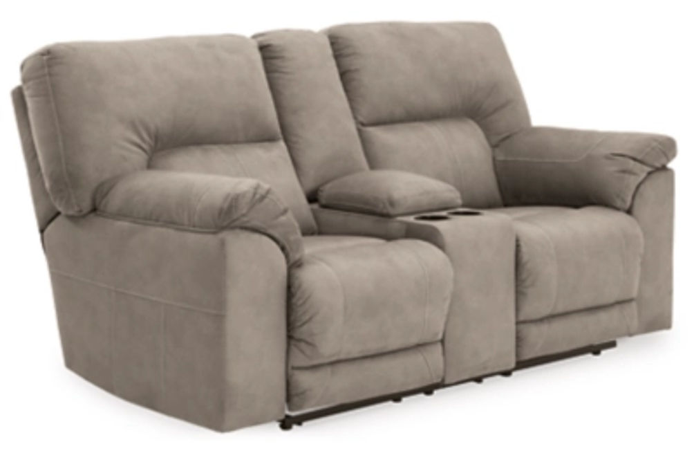 Benchcraft Cavalcade Reclining Sofa and Loveseat-Slate