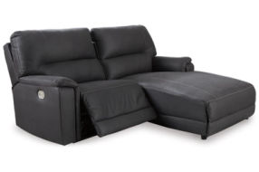 Signature Design by Ashley Henefer 2-Piece Power Reclining Sectional with Chaise