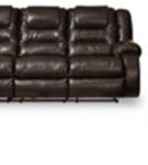 Signature Design by Ashley Vacherie Reclining Sofa, Power Loveseat and Recline