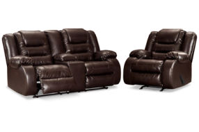 Signature Design by Ashley Vacherie Reclining Loveseat with Recliner