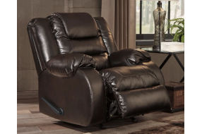 Signature Design by Ashley Vacherie Reclining Sofa and Recliner-Chocolate