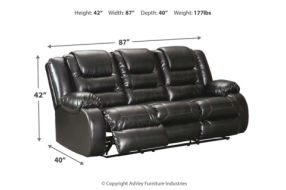 Signature Design by Ashley Vacherie Reclining Sofa, Loveseat and Recliner