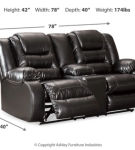 Signature Design by Ashley Vacherie Reclining Sofa, Loveseat and Recliner