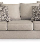 Signature Design by Ashley Velletri Sofa and Loveseat-Pewter