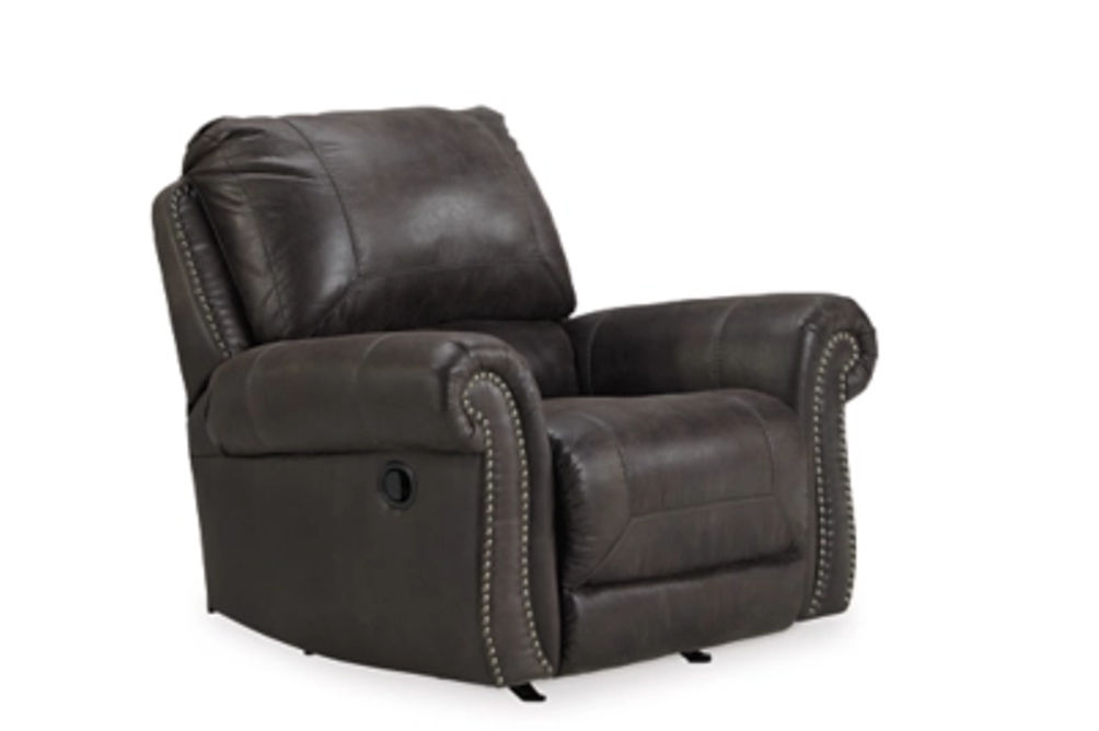 Benchcraft Breville Recliner-Charcoal