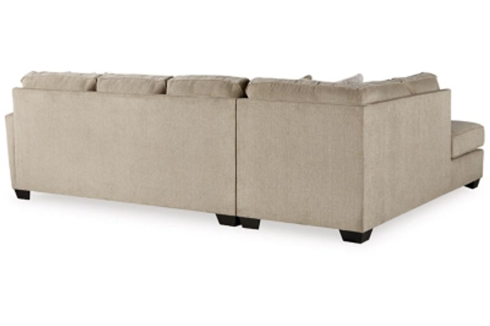 Signature Design by Ashley Decelle 2-Piece Sectional with Chaise-Putty