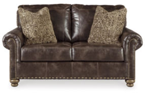 Signature Design by Ashley Nicorvo Loveseat, Chair, and Ottoman-Coffee