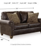 Signature Design by Ashley Nicorvo Sofa and Loveseat-Coffee