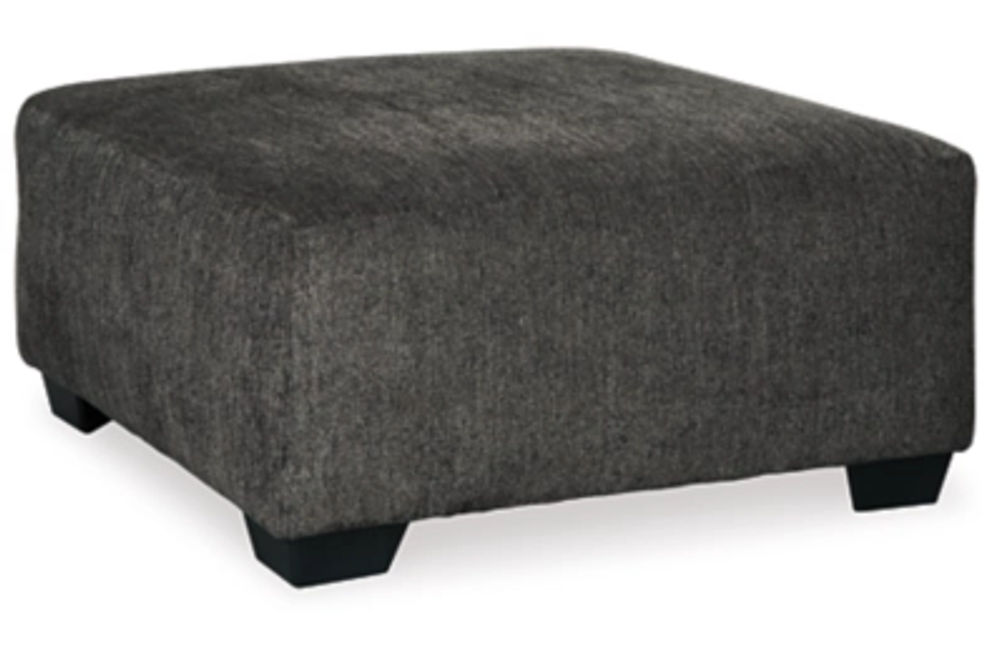 Signature Design by Ashley Ballinasloe 3-Piece Sectional and Ottoman-Smoke