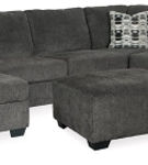 Signature Design by Ashley Ballinasloe 3-Piece Sectional and Ottoman-Smoke