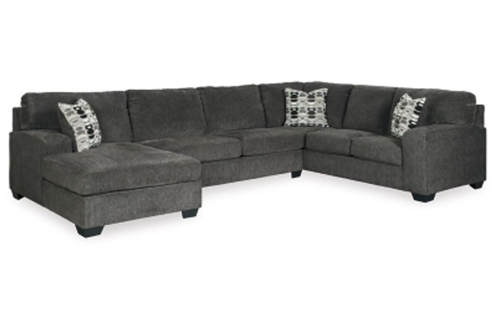 Signature Design by Ashley Ballinasloe 3-Piece Sectional, Recliner and Ottoman