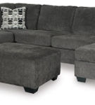 Signature Design by Ashley Ballinasloe 3-Piece Sectional and Ottoman-Smoke