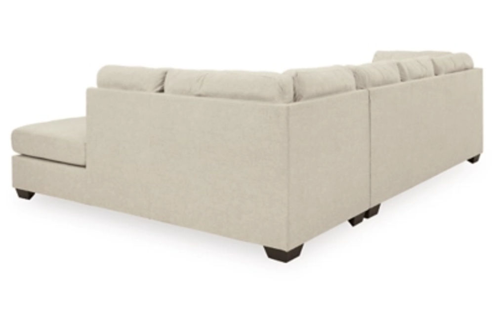 Benchcraft Falkirk 2-Piece Sectional with Chaise-Parchment