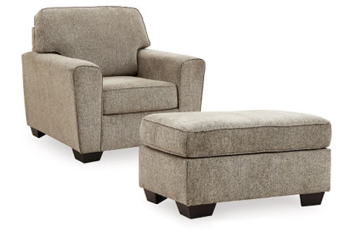 Benchcraft McCluer Sofa, Loveseat, Chair and Ottoman-Mocha