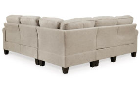 Signature Design by Ashley Alessio 4-Piece Sectional-Beige