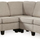 Signature Design by Ashley Alessio 4-Piece Sectional-Beige