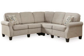 Signature Design by Ashley Alessio 4-Piece Sectional-Beige