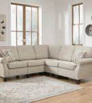 Signature Design by Ashley Alessio 4-Piece Sectional-Beige