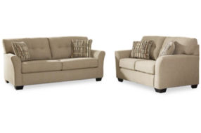 Benchcraft Ardmead Sofa and Loveseat-Putty