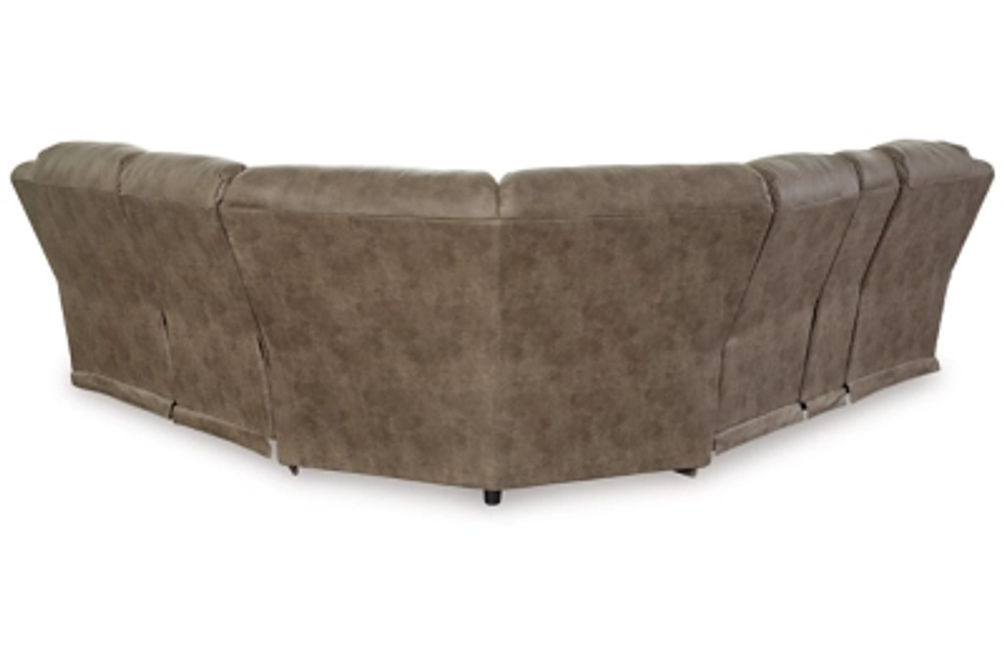 Signature Design by Ashley Ravenel 3-Piece Power Reclining Sectional-Fossil