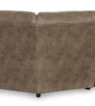 Signature Design by Ashley Ravenel 4-Piece Power Reclining Sectional-Fossil