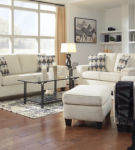 Signature Design by Ashley Abinger Sofa, Loveseat, Chair and Ottoman-Natural