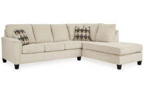 Signature Design by Ashley Abinger 2-Piece Sleeper Sectional with Chaise