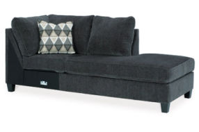 Signature Design by Ashley Abinger 2-Piece Sectional and Loveseat-Smoke