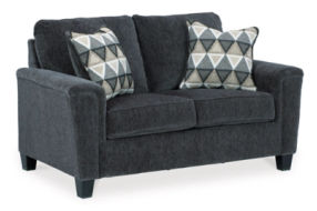 Signature Design by Ashley Abinger Sofa, Loveseat, Chair and Ottoman-Smoke