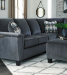 Signature Design by Ashley Abinger 2-Piece Sectional with Chaise-Smoke