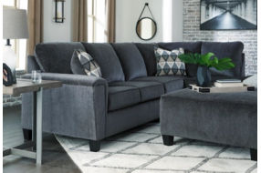 Signature Design by Ashley Abinger 2-Piece Sectional with Chaise-Smoke