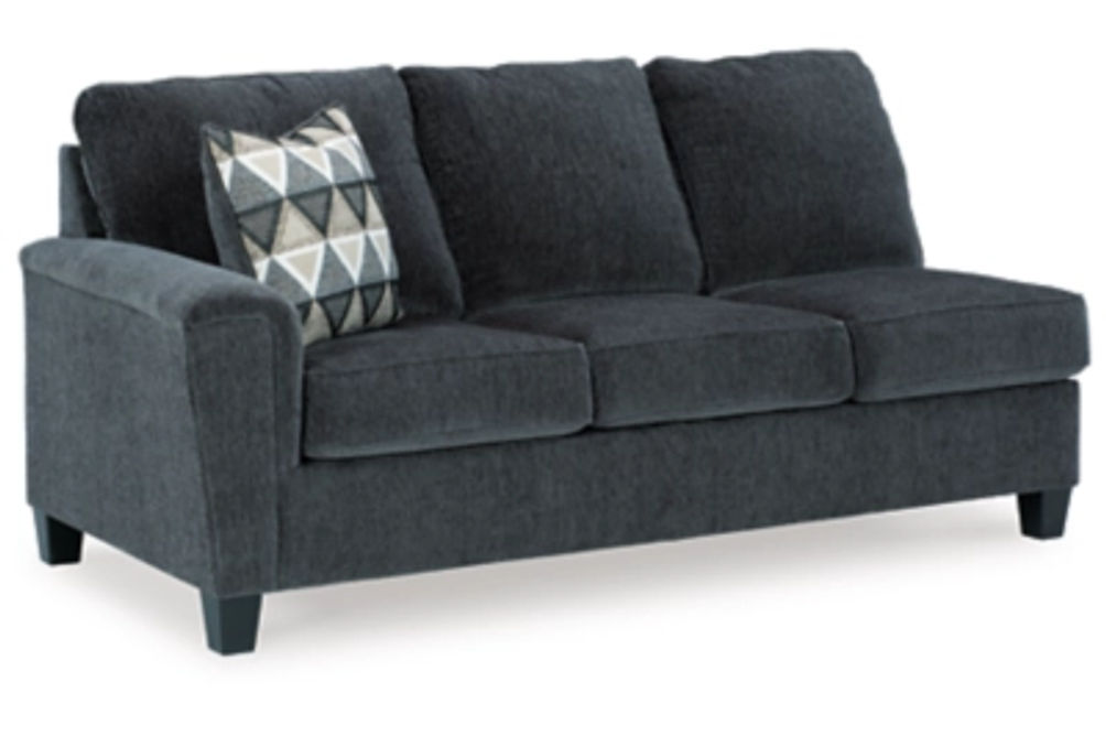 Signature Design by Ashley Abinger 2-Piece Sectional and Loveseat-Smoke