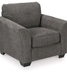 Benchcraft Brise Sofa Chaise and Chair-Slate