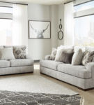 Benchcraft Mercado Sofa and Loveseat-Pewter