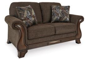 Benchcraft Miltonwood Sofa and Loveseat-Teak