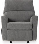 Benchcraft Dalhart Recliner-Charcoal