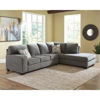 Benchcraft Dalhart 2-Piece Sectional with Chaise-Charcoal