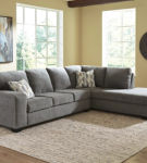 Benchcraft Dalhart 2-Piece Sectional with Chaise-Charcoal