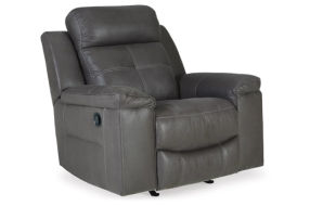 Signature Design by Ashley Jesolo Recliner-Dark Gray