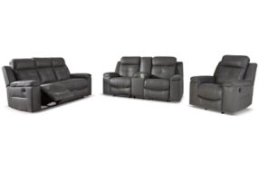 Signature Design by Ashley Jesolo Reclining Sofa, Loveseat and Recliner