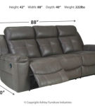 Signature Design by Ashley Jesolo Reclining Sofa, Loveseat and Recliner