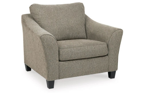 Benchcraft Barnesley Oversized Chair-Platinum