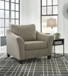 Benchcraft Barnesley Oversized Chair-Platinum