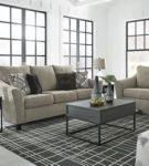 Benchcraft Barnesley Sofa and Oversized Chair-Platinum