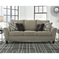 Benchcraft Barnesley Sofa and Oversized Chair-Platinum