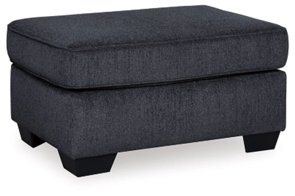 Signature Design by Ashley Altari Sofa, Loveseat, Chair and Ottoman-Slate