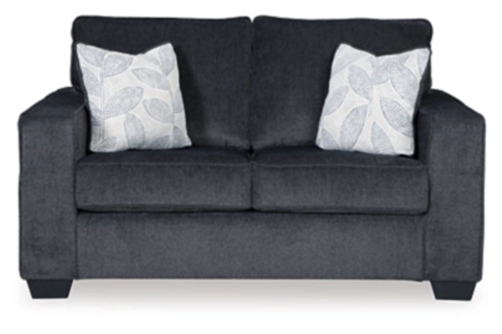 Signature Design by Ashley Altari Sofa and Loveseat-Slate