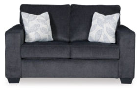 Signature Design by Ashley Altari Sofa and Loveseat-Slate